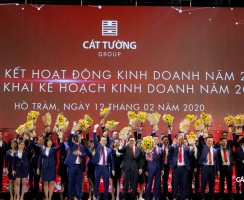Cát Tường Group tổ chức Lễ tổng kết HĐKD năm 2019 và Triển khai KHKD năm 2020 tại The Grand Hồ Tràm